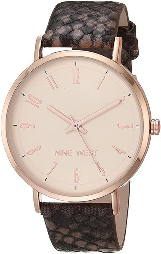 Nine West | Reloj Mujer 38 Mm | Nw/2506rgbn | Original