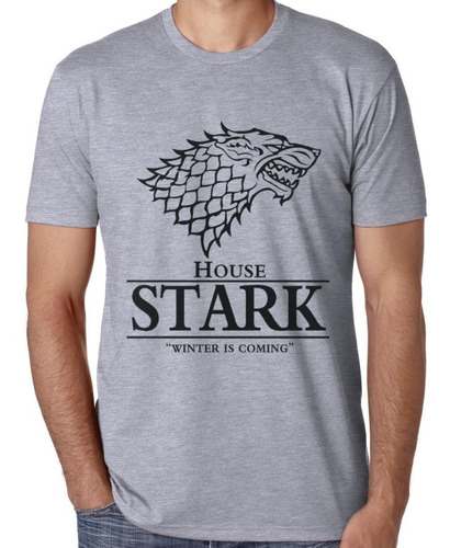 Playera Camiseta Winter In Coming Casa Stark Got + Regalo