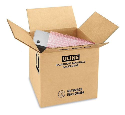 Cajas De Envíos, Baterías De Litio 30x30x30cm - Uline-15/paq