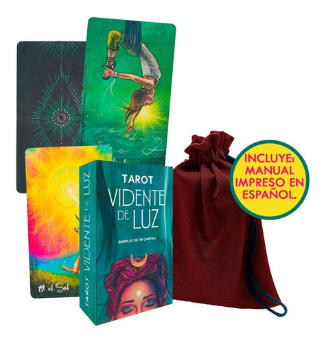 Tarot Vidente De Luz The Light Seer´s Español Manual Impreso