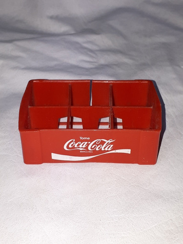 Coca Cola Botella Mini Cajon Bajo Promo Dec´80. C111