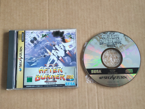 After Burner 2 -- 100% Original -- Sega Saturn (Usado)
