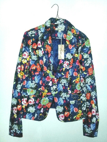 Blazer Chaqueta Estampada