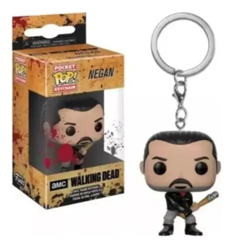 Llavero Pocket Pop: The Walking Dead Negan