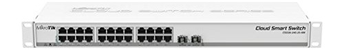 Mikrotik Css326 24 2s Rm Puerto Gigabit Ethernet Switch Wt