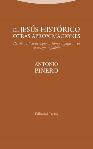 Libro El Jesãºs Histã³rico. Otras Aproximaciones - Piã±er...