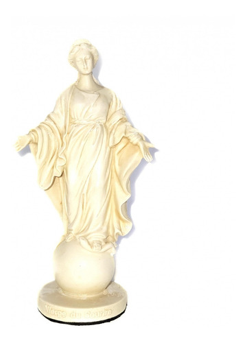 Imagem 6 de 6 de Imagem Escultura Nossa Senhora Do Sorriso 15cm