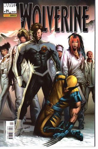 Lote Wolverine N° 21 A 25 1ª Serie - Em Português - Editora Panini - Formato 17 X 26 - Capa Mole - 2005 - Bonellihq Cx451 H23
