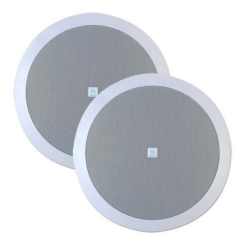 Som Ambiente 4 Caixas Embutir Jbl 50w Rms Arandelas Top Cor Branco
