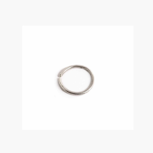 Aro Argolla Plata 925 Para Nariz Piercing 10mm Med
