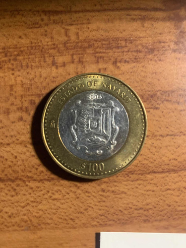 Moneda $100 Bimetalica Primera Fase