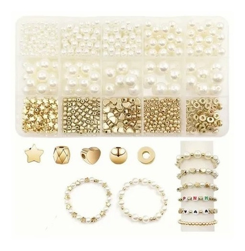 720pcs Cuentas De Perlas Para Pulseras, Joyas, Collares