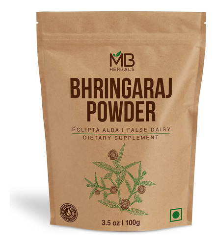 Mb Herbals Pure Bhringraj Pow - 7350718:mL a $74990