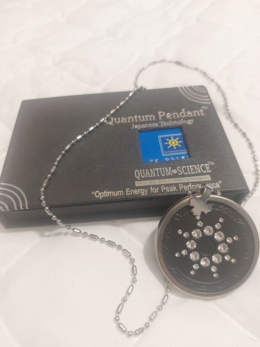 Collar Medallon Cuantico De Iones