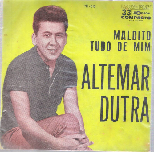 Disco Compacto Simples Vinil Altemar Dutra Tudo De Mim 1964