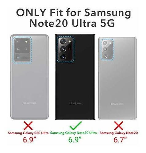 Imagen 7 de 10 de Case Funda C/ Mica Samsung Galaxy Note 20 Ultra 6.9 Youmaker