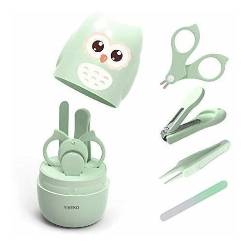 Yiveko Baby Nail Kit, 4-in-1 Care Set With
