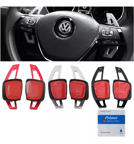 Par Extensores Paddle Shift Carro Vw Novo Polo Nivus Jetta