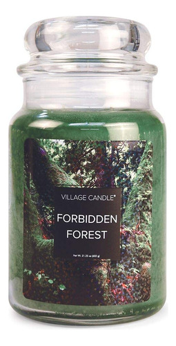 Village Candle Forbidden Forest Vela Perfumada Tarro Vidrio