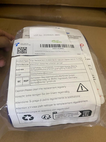 Repuestos De Filtro De Vacio Leadaybetter Para Dyson V10 ...