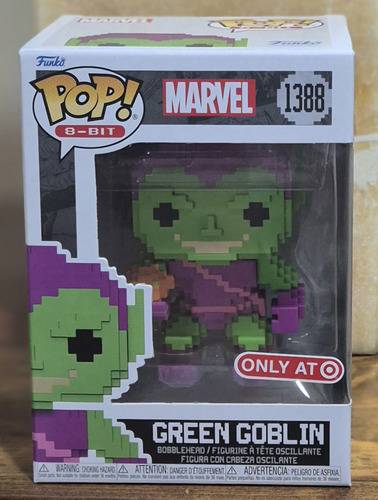 Funko Pop Green Goblin 8 - Bit #1388 Exclusivo Target (Usado)