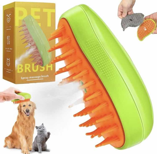 Cepillo Peine Vapor Para Perros Y Gatos