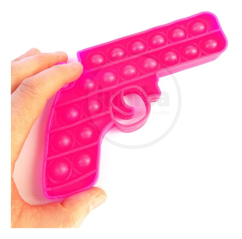 Popit Pistola Antiestrés Silicona X1 Fidget Toy Sensorial