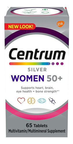 Centrum Silver Women 50+ Vitamina D3 Vitaminas B Y Calcio Comprimidos