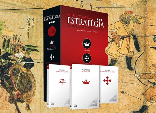 Box De Livros - O Essencial Da Estratégia (3 Volumes)