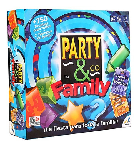 Party & Co Family Novelty Juego De Mesa Para La Familia