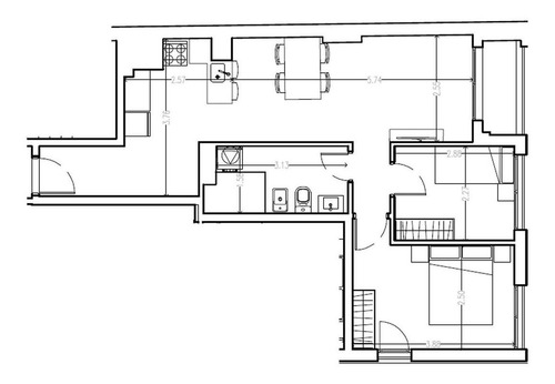 Imagen 7 de 7 de Apartamento En Venta - 2 Dormitorios - La Blanqueada - Terraza - En Construcción