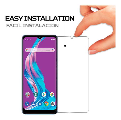 Protector De Pantalla Antishock Zte Blade A51