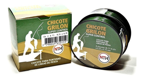 Chicotes Grilon Trafilados Conicos 0.35/0.70 Mm 16 Unidades