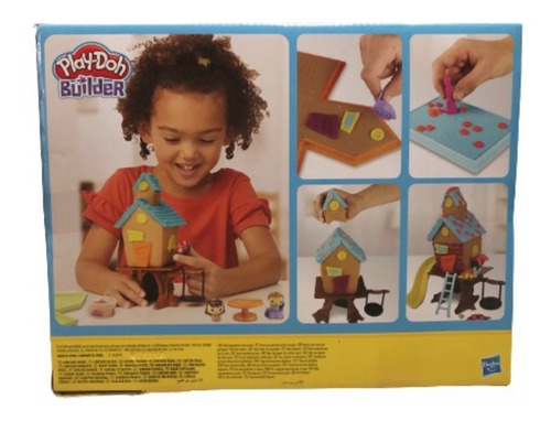 Play Doh Set 30 Piezas Casita Del Arbol Moldes Y Personajes