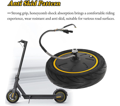 Motor De Cubo De Scooter Eléctrico De 350 W, Kit De Conversi