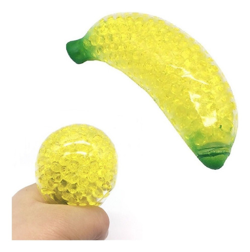 Banana Bead Alivio De Stress Squish Mania Toyng 45572