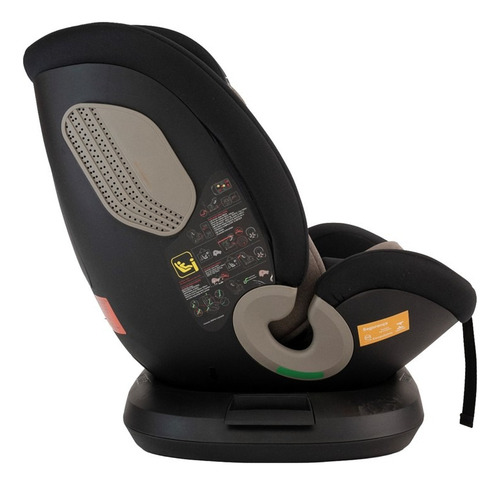 Cadeira Infantil P/ Auto Isofix 360 Preto/caramelo Galzerano 8021ptc Preto