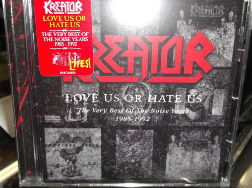 Kreator Love Us Or Hate Us Cd Importado Nuevo Sellado