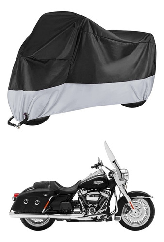 Cubierta Moto Impermeable Para Harley Road King Classic