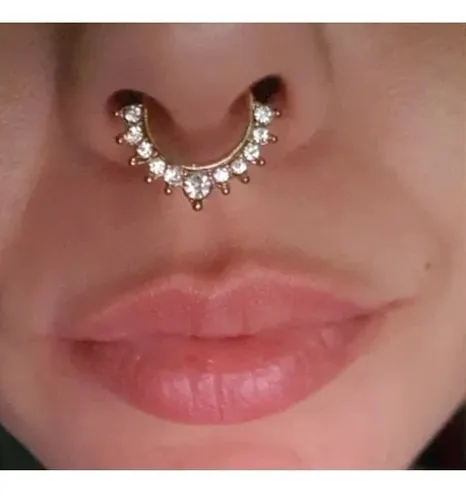 Piercing Nariz Falso Aro Para Mujer O Hombre Piercing Nariz Falso Aro Para Mujer O Hombre