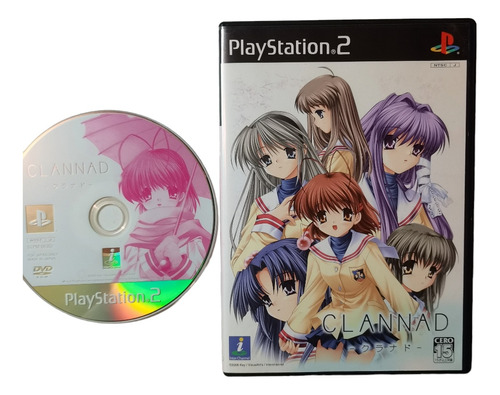 Clannad Juegazo Japonés De Anime Para Ps2 Jp (Reacondicionado)