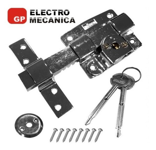 Imagen 2 de 10 de Pasador Cerrojo De Seguridad Llave Cruz Bronzen Excelente