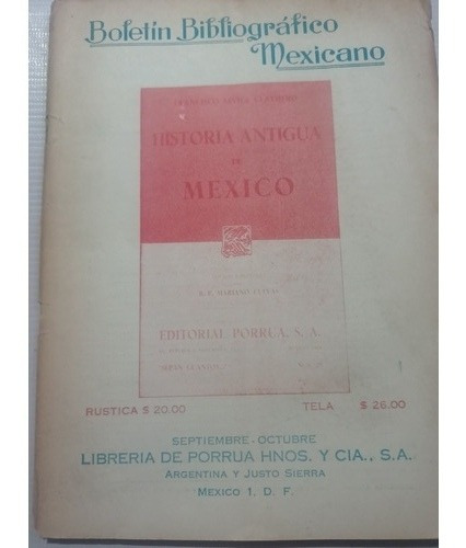 Boletín Bibliográfico Mexicano Octubre 1964