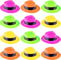 Comprar Sombreros Fedora Estilo Mafia, Paquete De 12, Para Niños