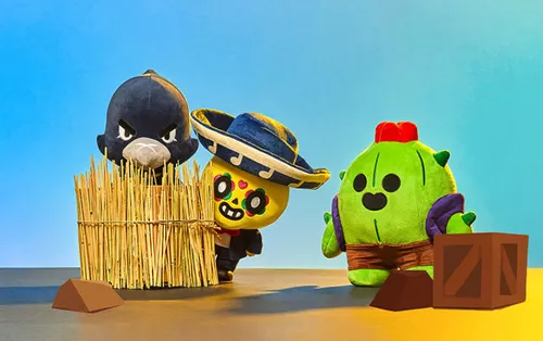 Pelúcia Spike Brawl Stars