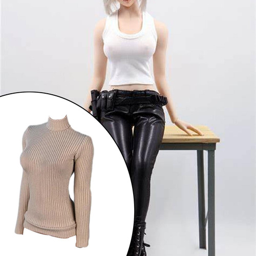 Disfraz De Camisas De Manga Larga A Escala 1/12, Muñeca