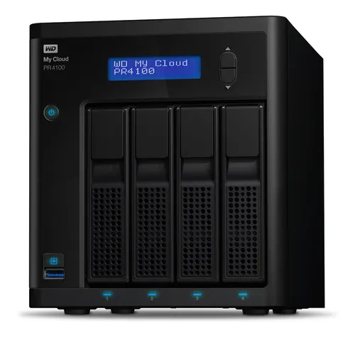 externo Western Digital My Cloud Pro Series PR4100 WDBNFA0000NBK 0 MB negro