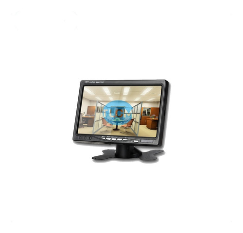 Monitor 7  Tft Plano 2 Entradas De Video Camara Vga Opcional