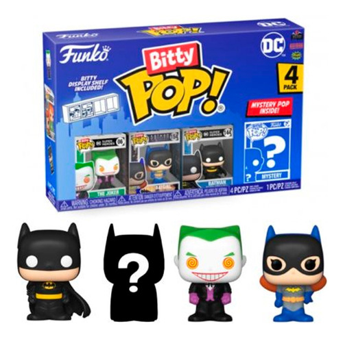 Funko Pop Bitty Dc Joker, Batgirl Batman