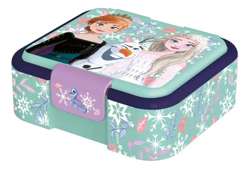 Lunchera Plastica Supreme Multi Compartimiento Stor Merienda Agua Frozen